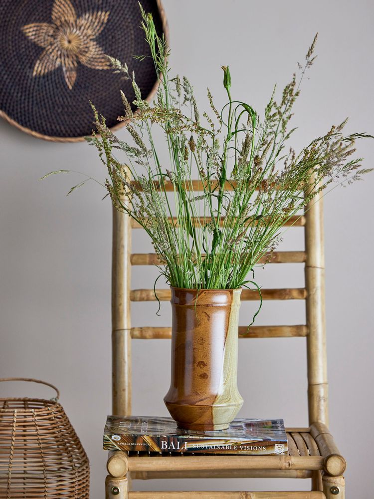 Vases - Hailo Vase, Marron, Grès - CREATIVE COLLECTION