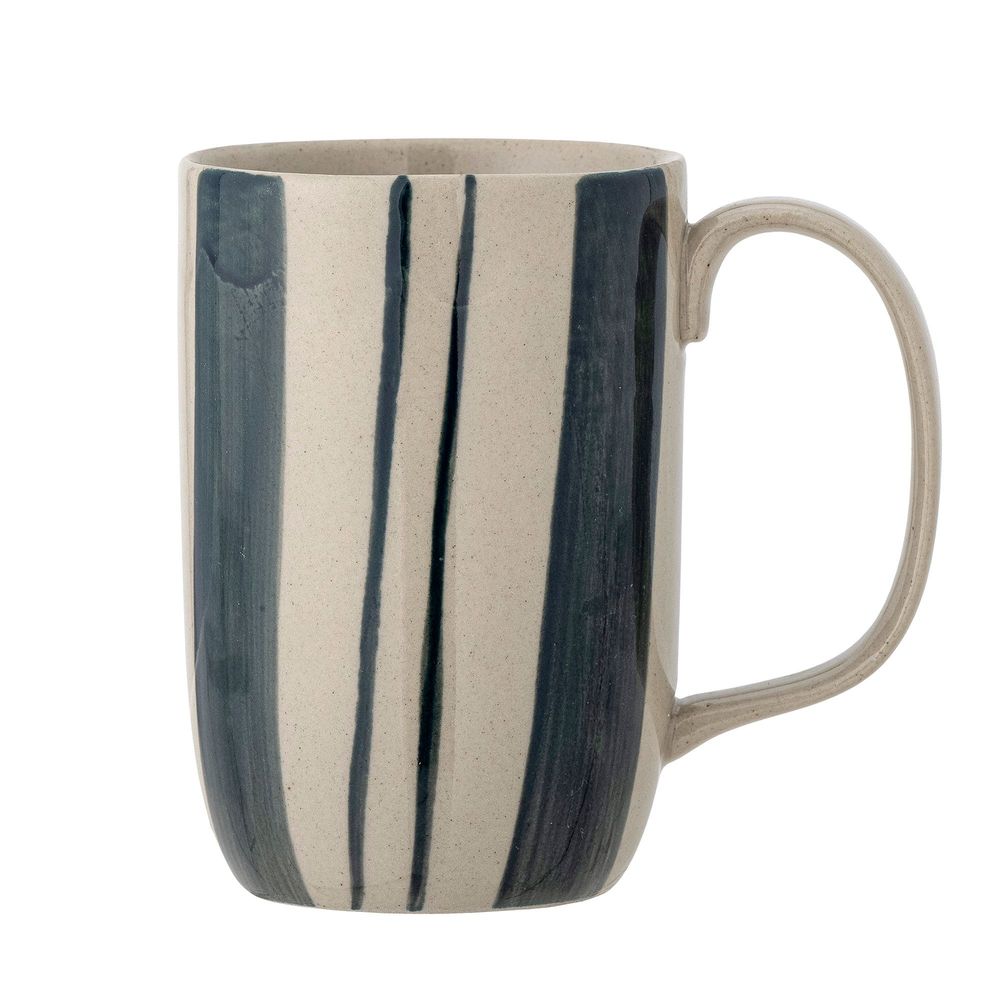 Mugs - Allium Mug, Blue, Stoneware - CREATIVE COLLECTION