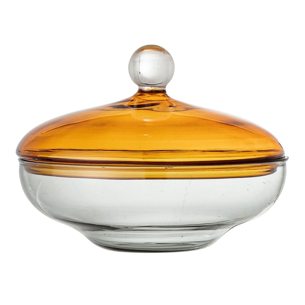 Boîtes de conservation - Danni Cruche avec couvercle , Jaune, Verre  - BLOOMINGVILLE MULTIBRAND HOUSE