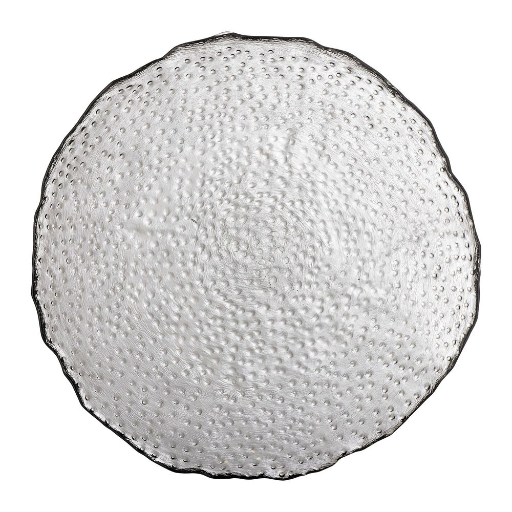 Everyday plates - Catia Plate, Grey, Glass  - CREATIVE COLLECTION