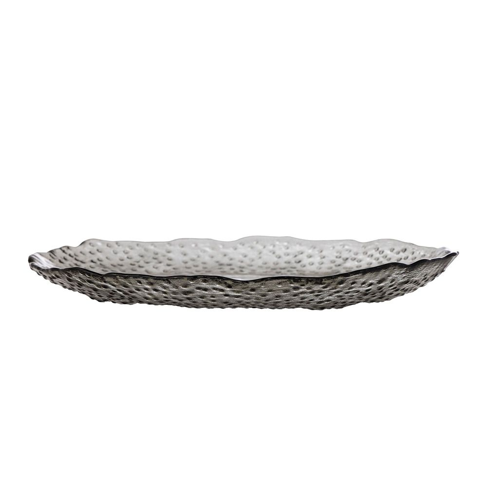 Everyday plates - Catia Plate, Grey, Glass  - CREATIVE COLLECTION