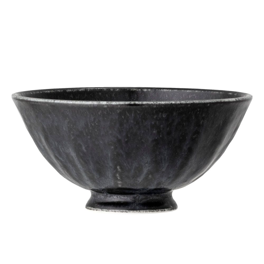 Bowls - Yoko Bowl, Black, Porcelain Set of 4 - BLOOMINGVILLE MULTIBRAND HOUSE