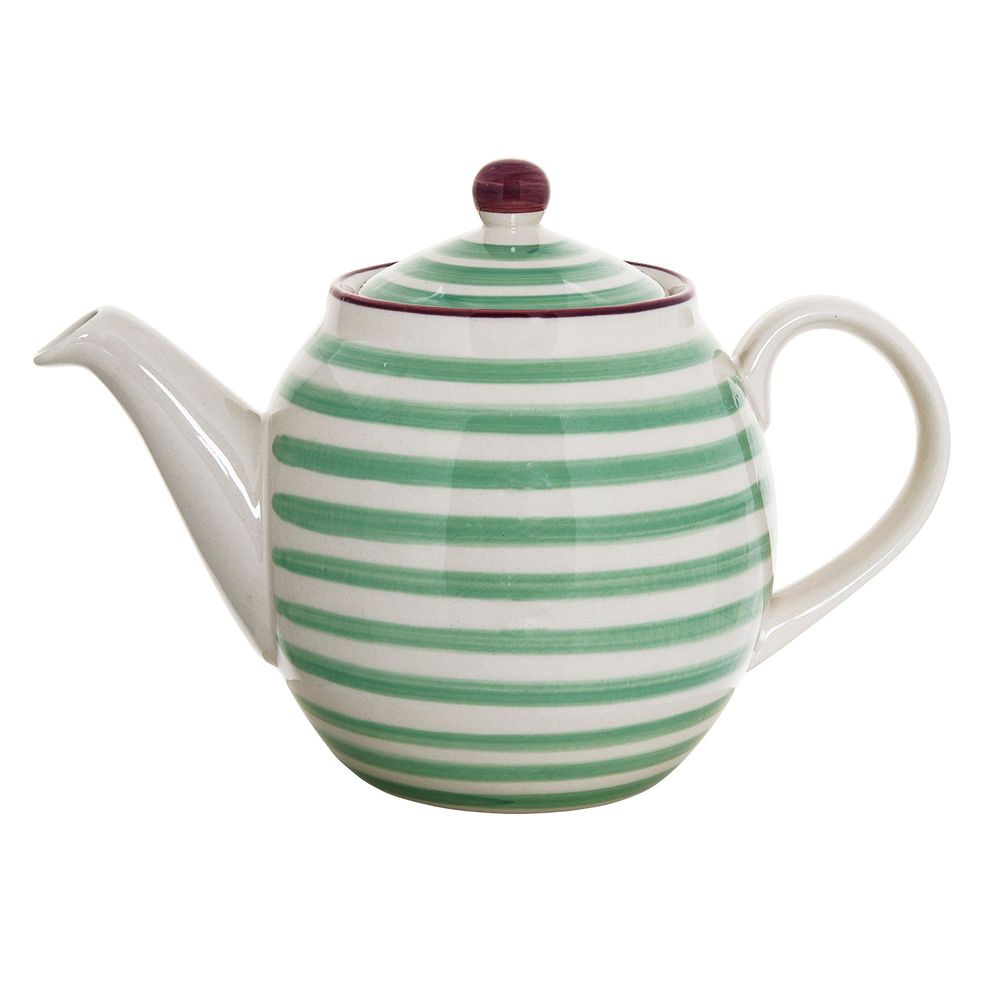 Kitchen utensils - Patrizia Teapot, Green, Stoneware - BLOOMINGVILLE MULTIBRAND HOUSE