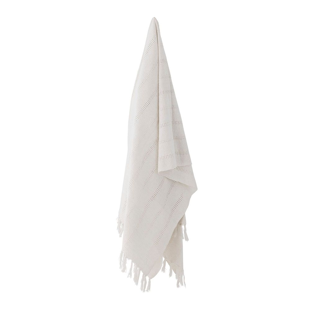 Plaids - Niccoline Plaid, Blanc, Coton - BLOOMINGVILLE MULTIBRAND HOUSE