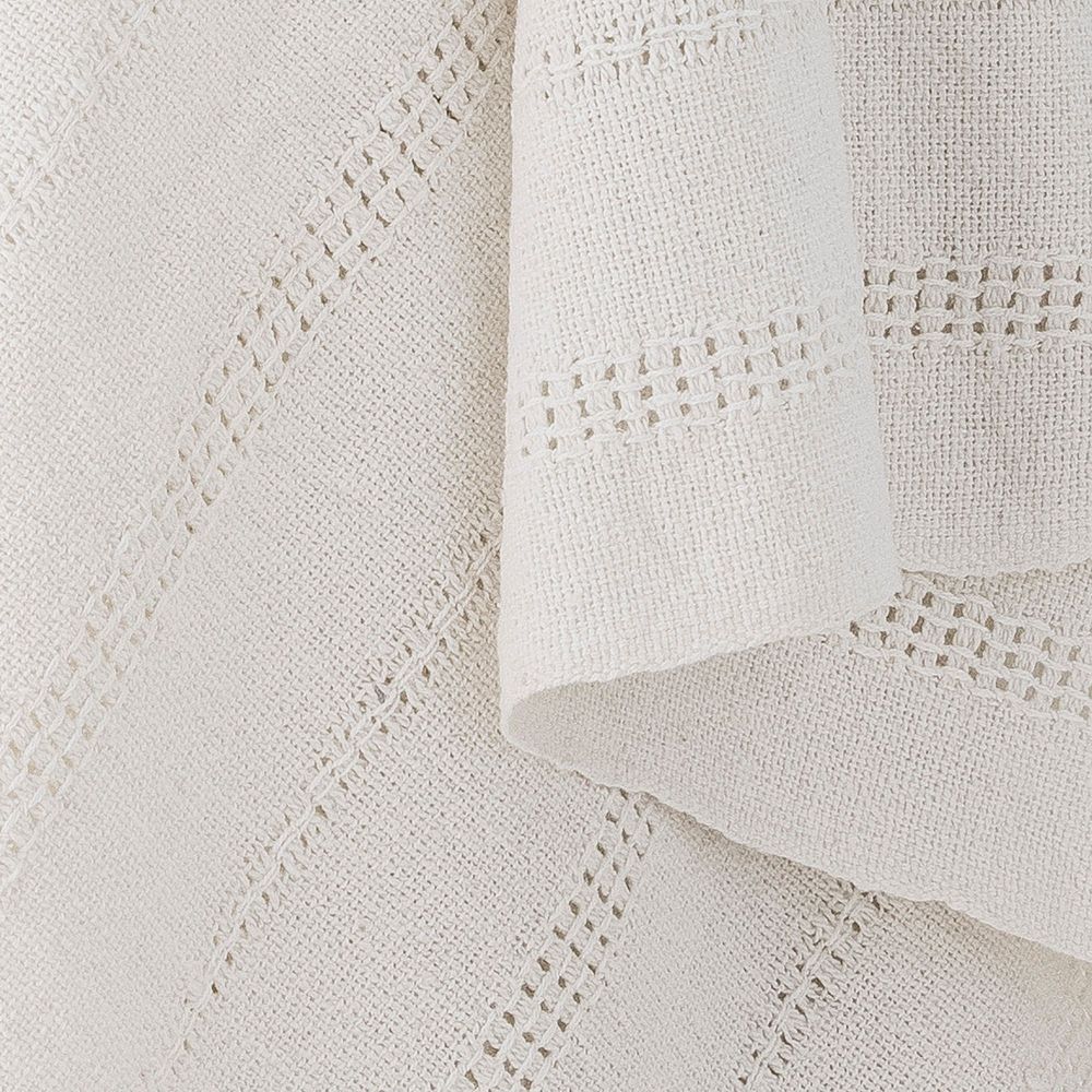 Plaids - Niccoline Plaid, Blanc, Coton - BLOOMINGVILLE MULTIBRAND HOUSE