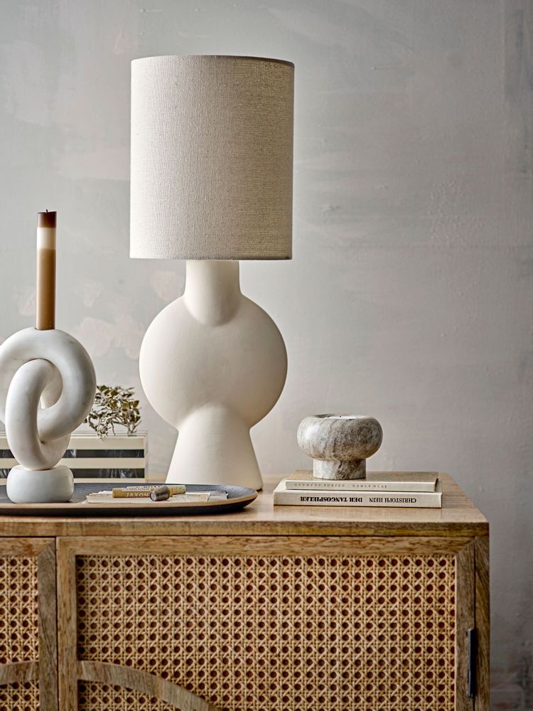 Lampes de table - Sergio Lampe de table, Nature, Grès - BLOOMINGVILLE MULTIBRAND HOUSE