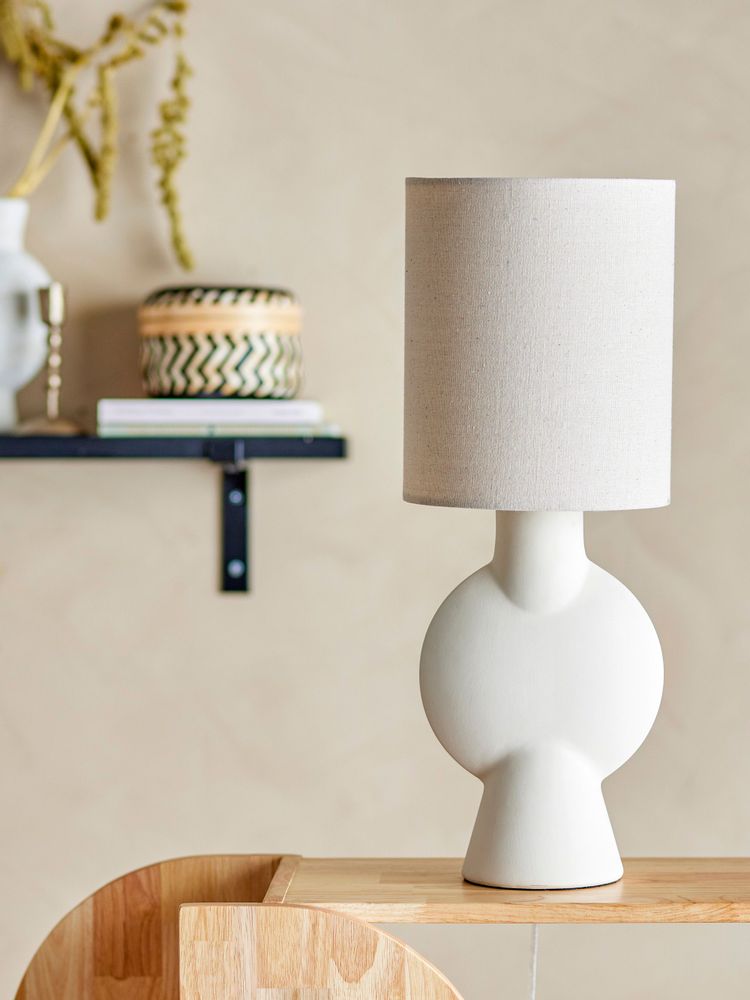Lampes de table - Sergio Lampe de table, Nature, Grès - BLOOMINGVILLE MULTIBRAND HOUSE