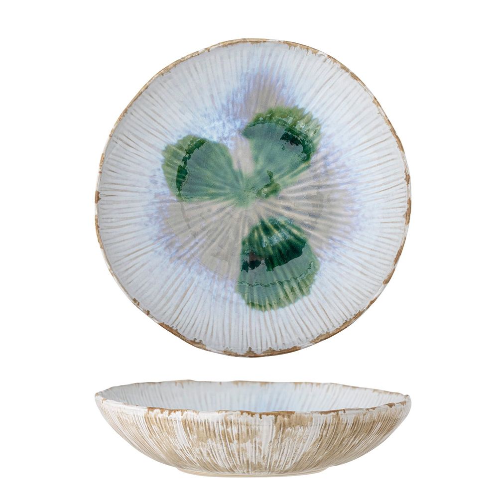 Bowls - Mati Bowl, Green, Stoneware  - BLOOMINGVILLE MULTIBRAND HOUSE