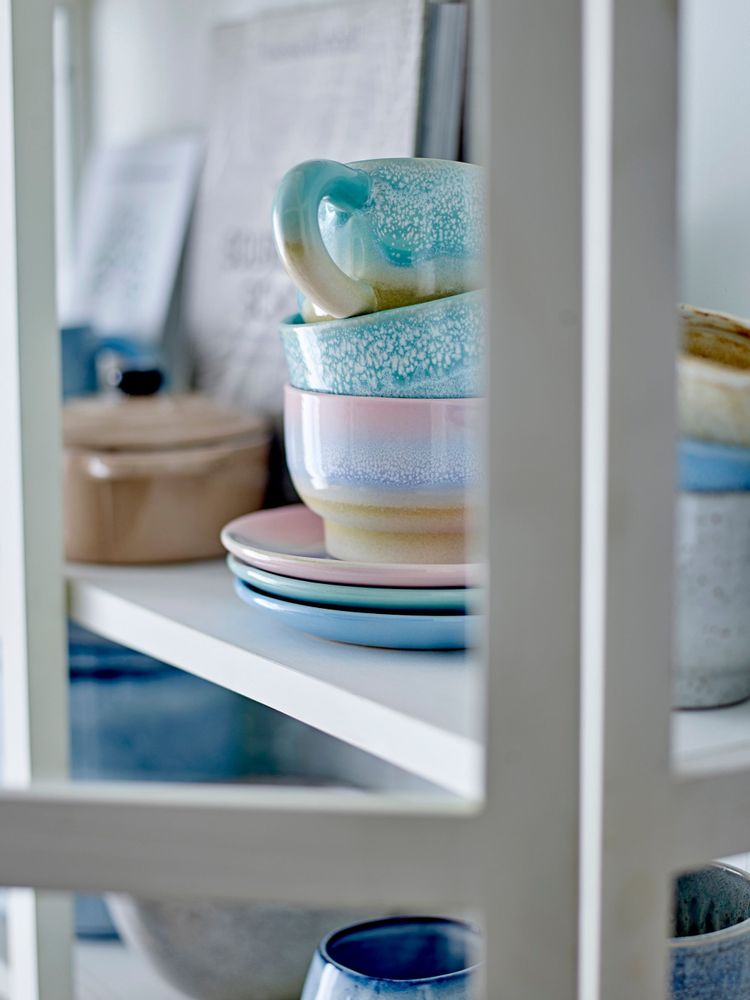 Assiettes au quotidien - Safie Assiette, Blue, Grès - BLOOMINGVILLE MULTIBRAND HOUSE