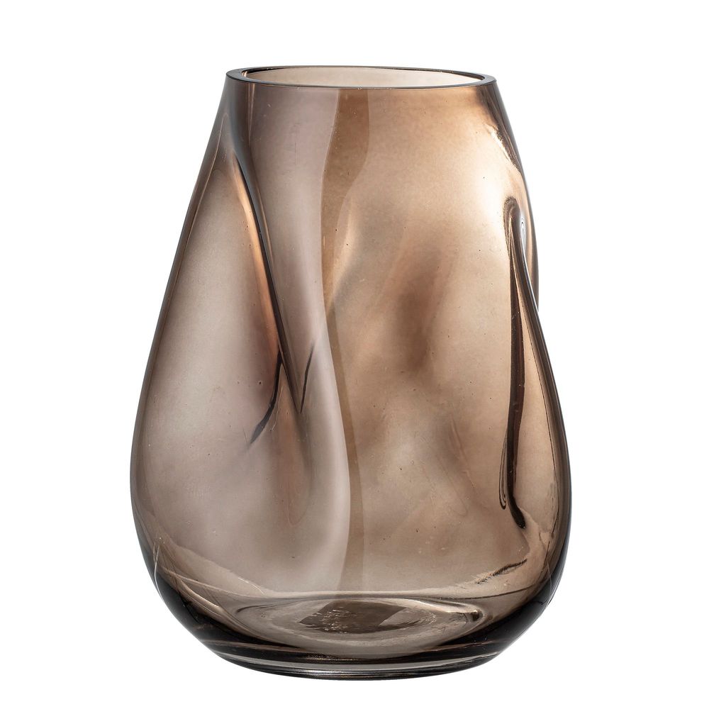 Vases - Ingolf Vase, Marron, Verre - BLOOMINGVILLE MULTIBRAND HOUSE