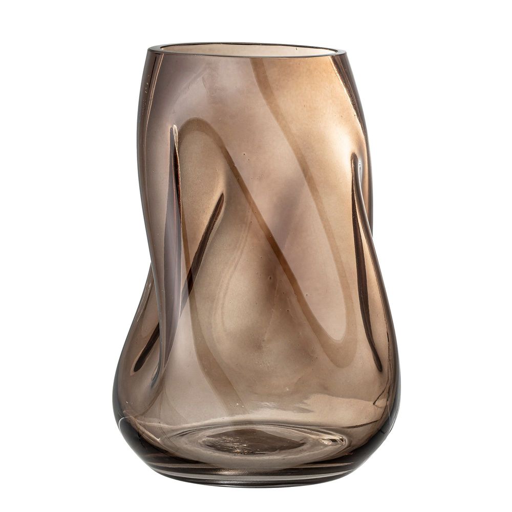 Vases - Ingolf Vase, Marron, Verre - BLOOMINGVILLE MULTIBRAND HOUSE