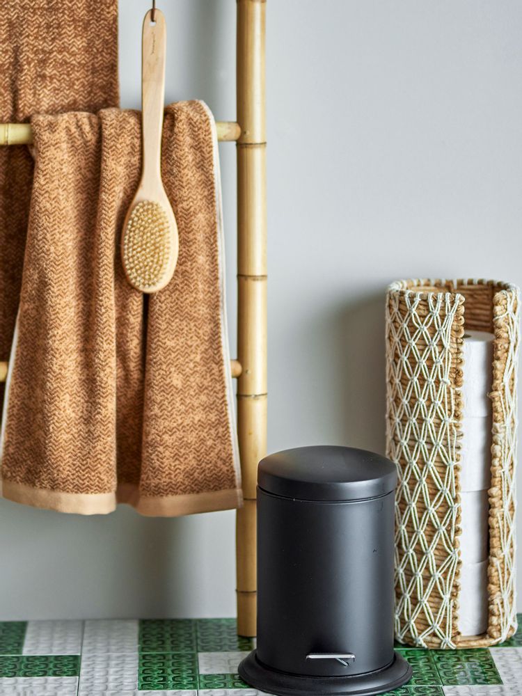 Brosserie - Loupi Poubelle, Noir, Acier inoxydable - BLOOMINGVILLE MULTIBRAND HOUSE