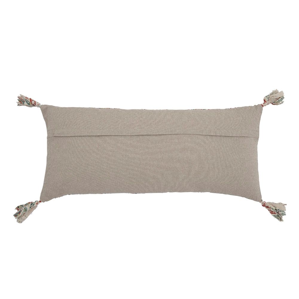 Cushions - Noga Cushion, Red, Cotton - CREATIVE COLLECTION