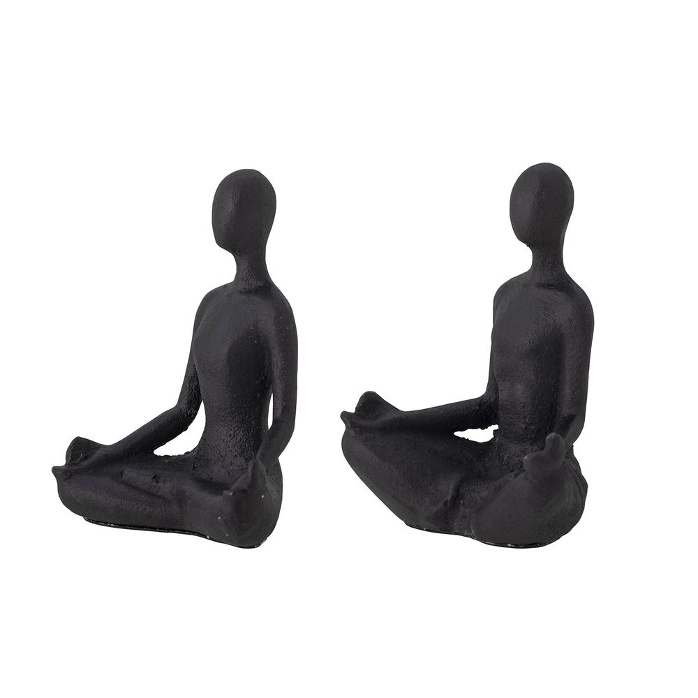 Decorative objects - Talya Bookend, Black, Metal Set of 2 - BLOOMINGVILLE MULTIBRAND HOUSE
