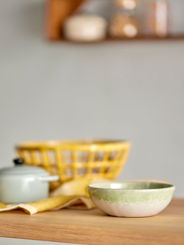 Bowls - Paula Bowl, Green, Stoneware - BLOOMINGVILLE MULTIBRAND HOUSE