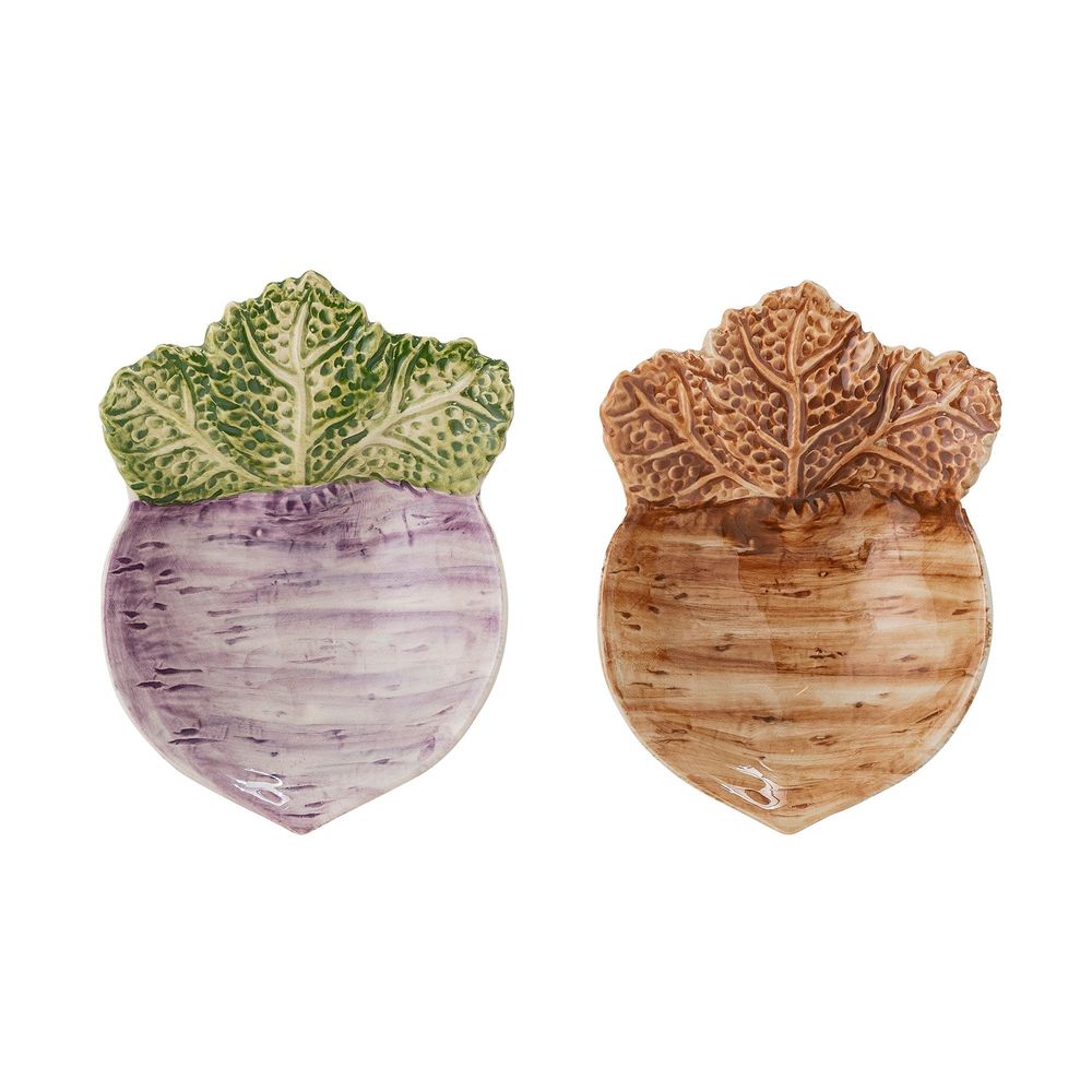 Bols - Mimosa Bol, Violet, Grès Set of 2 - CREATIVE COLLECTION