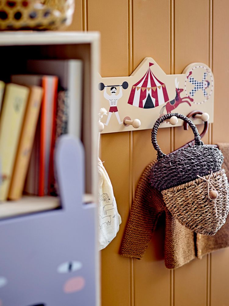 Accessoires à fixer - Miou Porte-manteaux, Marron, FSC®100%, MDF - BLOOMINGVILLE MINI