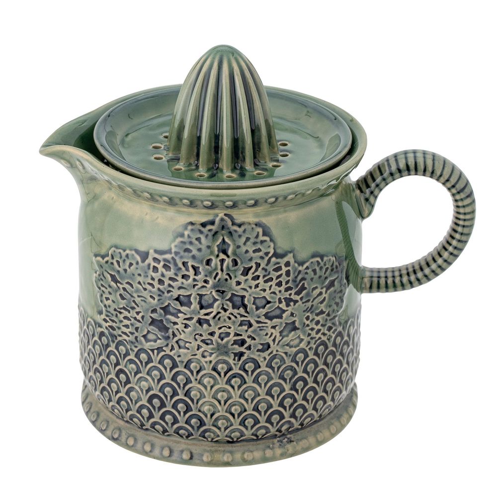 Kitchen utensils - Liselu Lemon Juicer, Green, Stoneware - CREATIVE COLLECTION