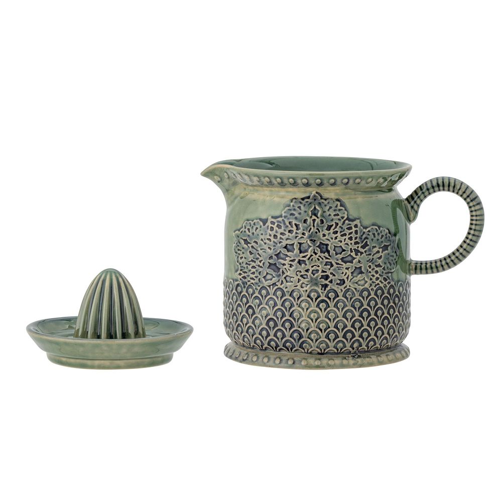 Kitchen utensils - Liselu Lemon Juicer, Green, Stoneware - CREATIVE COLLECTION