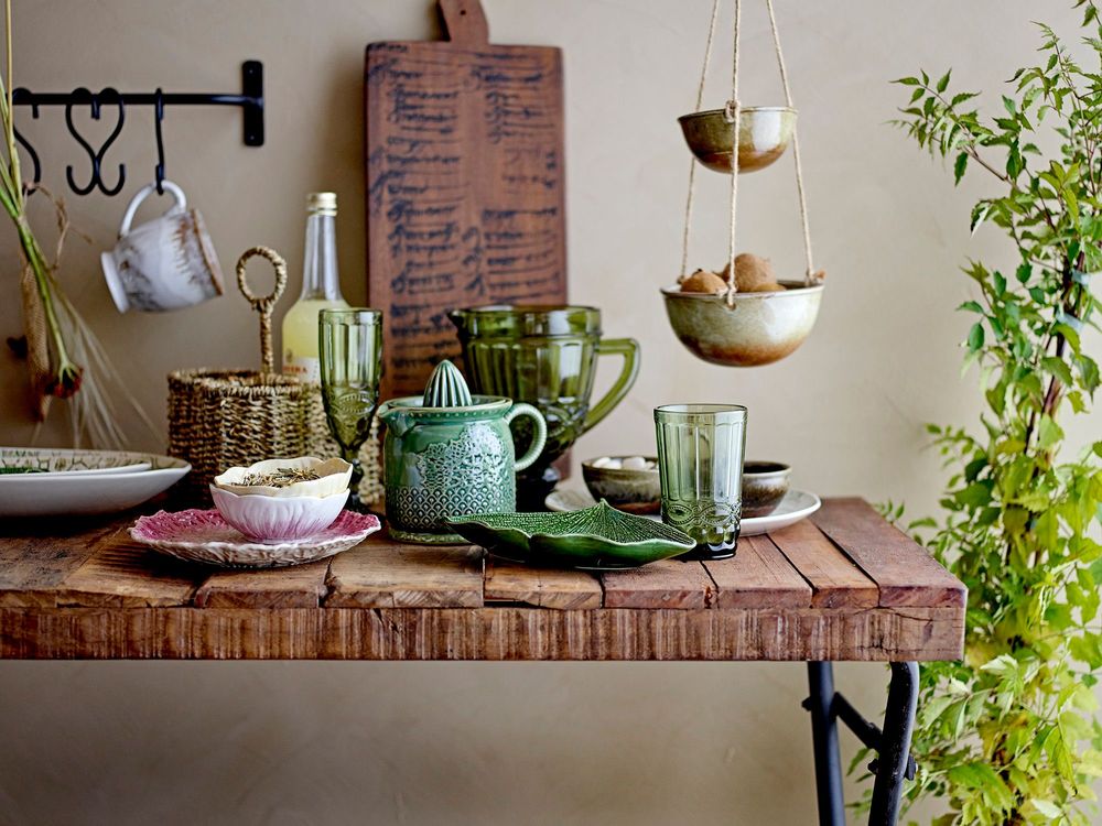 Kitchen utensils - Liselu Lemon Juicer, Green, Stoneware - CREATIVE COLLECTION