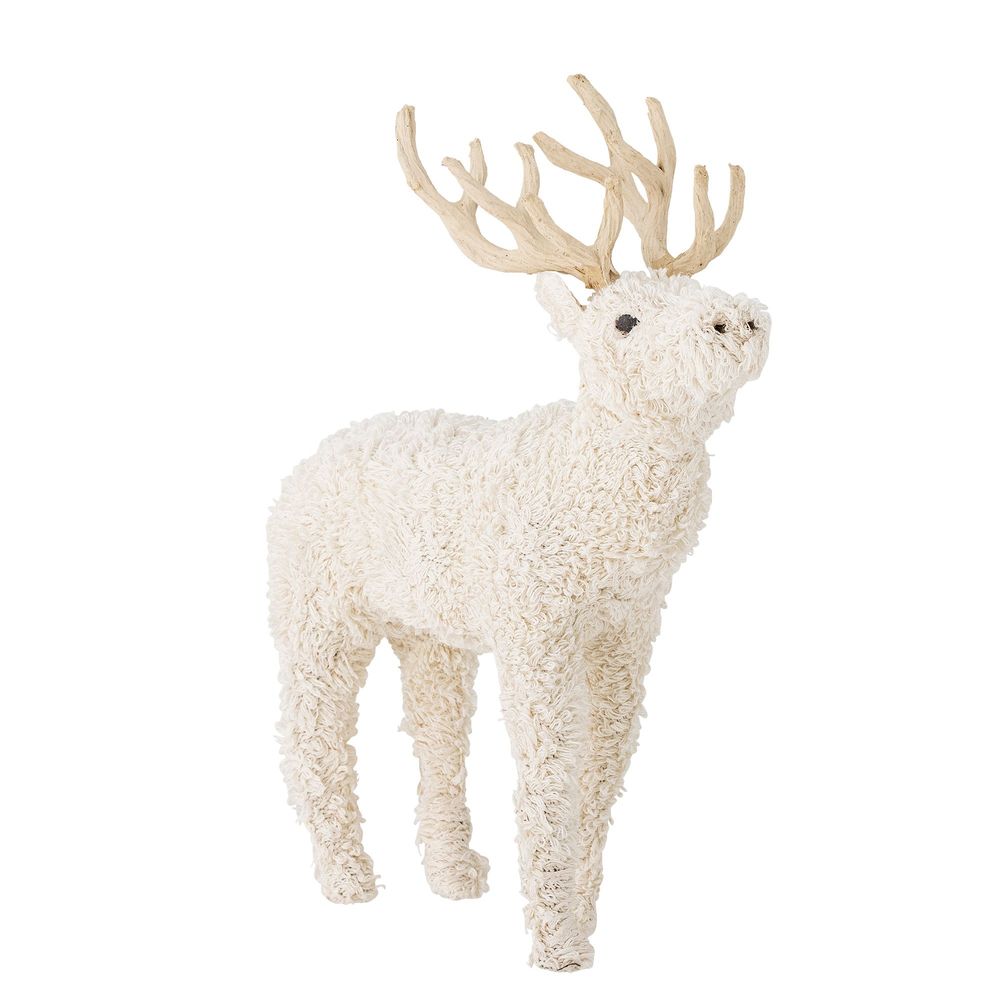 Objets de décoration - Elmo Déco, Blanc, Coton - BLOOMINGVILLE MULTIBRAND HOUSE