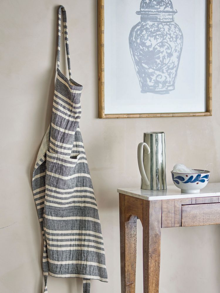 Couverts & ustensiles de cuisine - Maci Tablier, Blue, Coton - CREATIVE COLLECTION