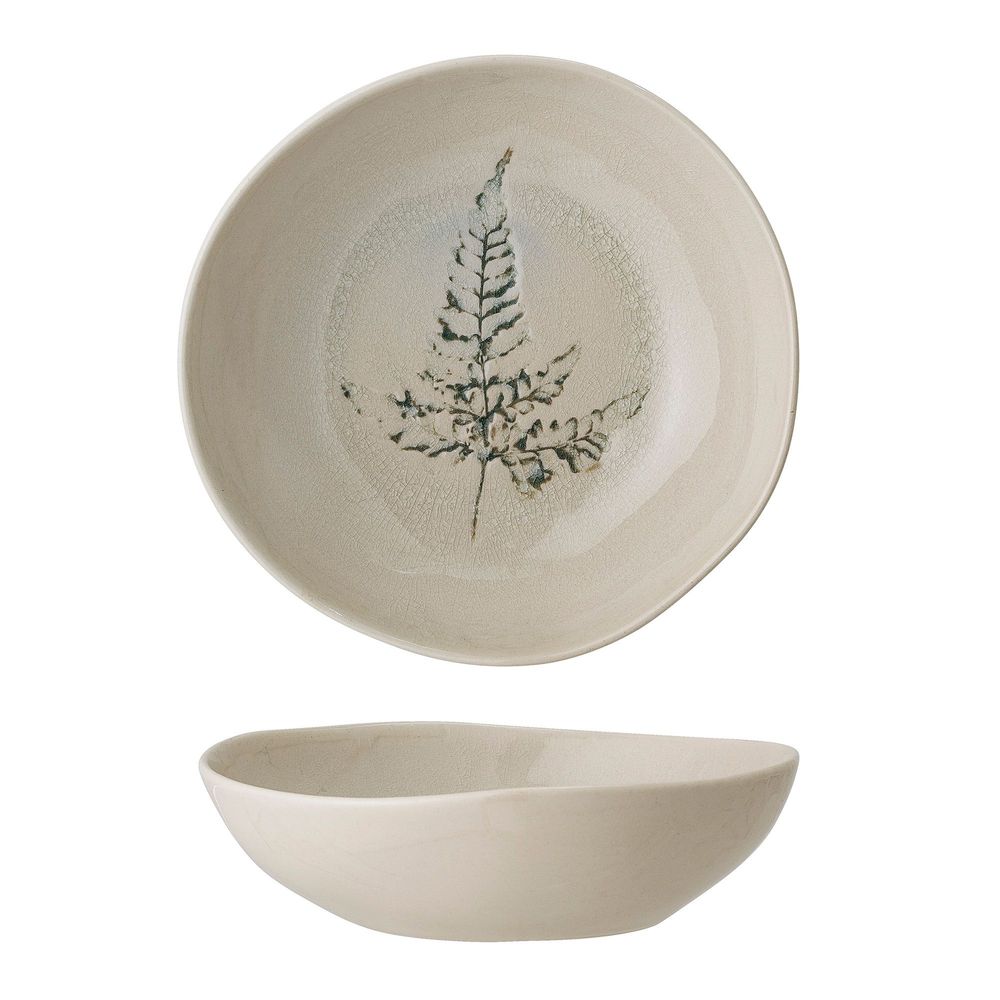 Assiettes au quotidien - Bea Assiette creuse, Nature, Grès - BLOOMINGVILLE MULTIBRAND HOUSE