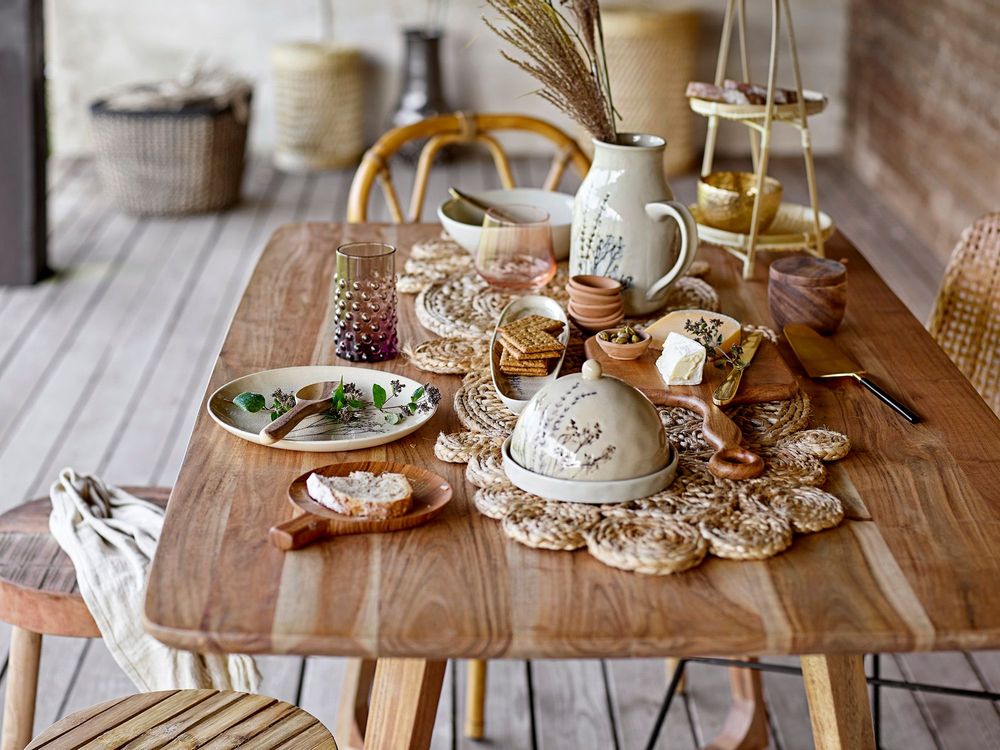 Assiettes au quotidien - Bea Assiette creuse, Nature, Grès - BLOOMINGVILLE MULTIBRAND HOUSE