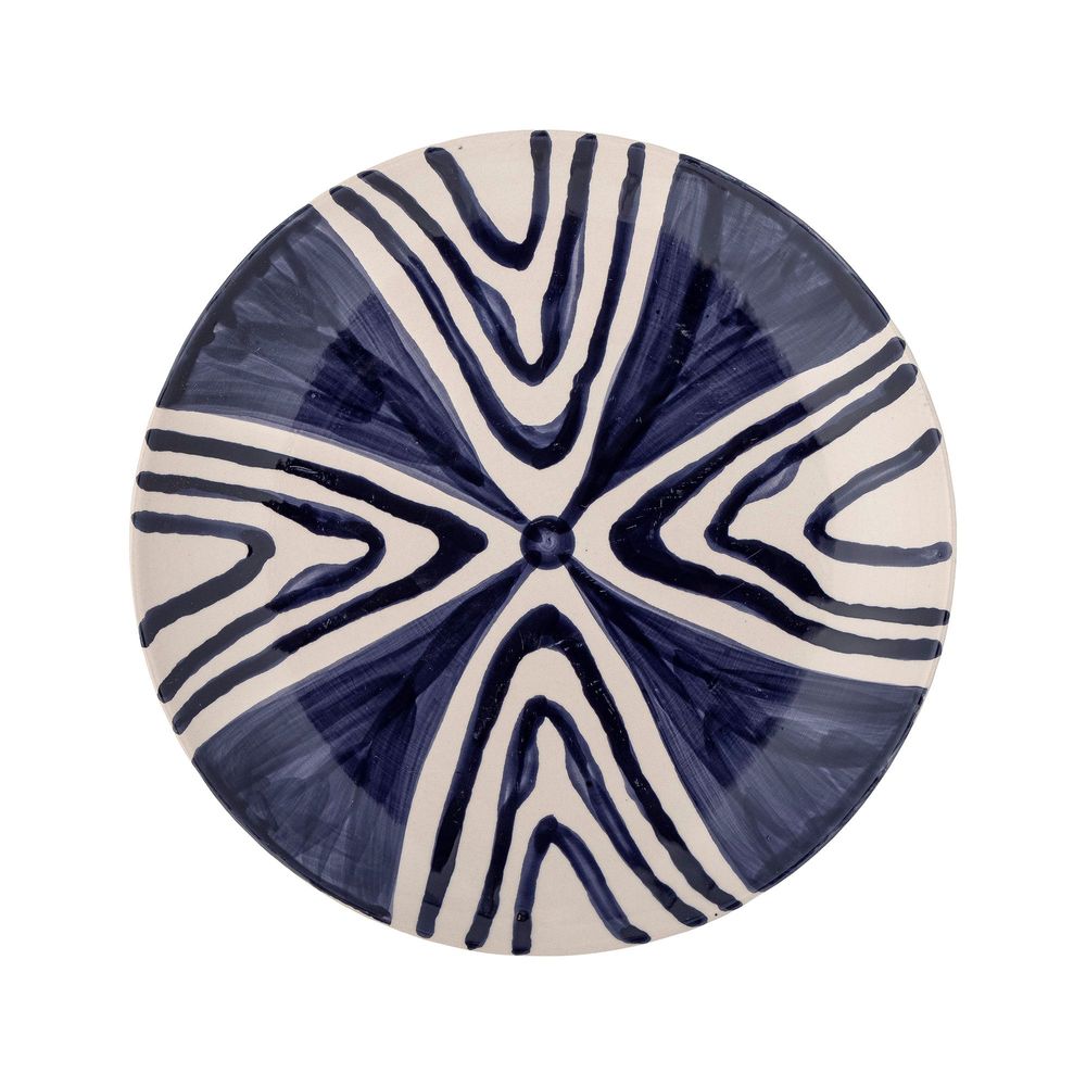 Everyday plates - Shama Plate, Blue, Stoneware - BLOOMINGVILLE MULTIBRAND HOUSE