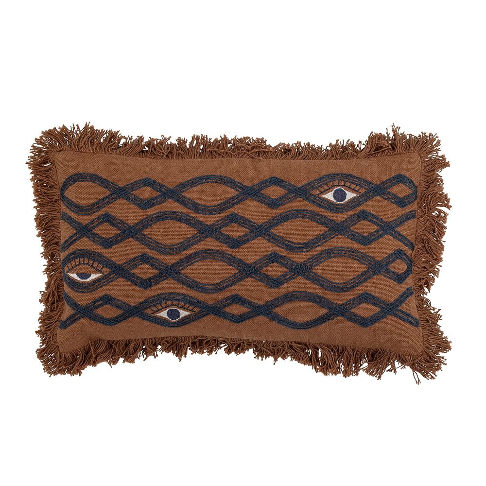 Cushions - Galia Cushion, Brown, Cotton - BLOOMINGVILLE MULTIBRAND HOUSE