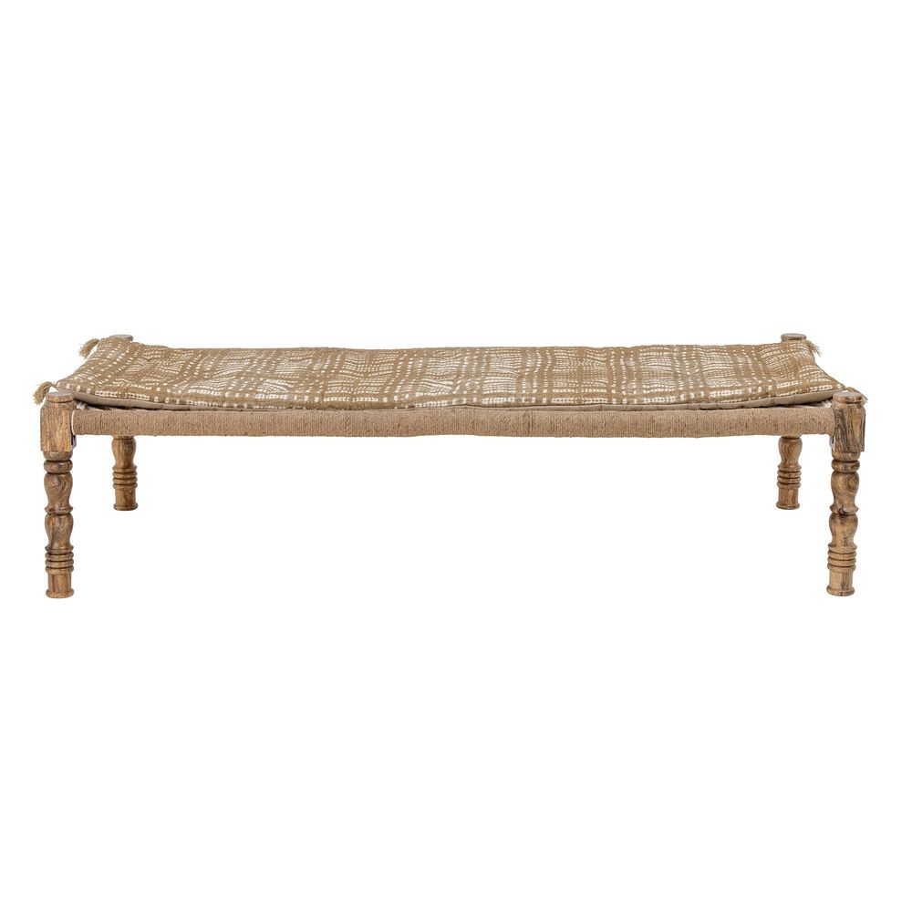 Cushions - Paloma Seat Pad, Nature, Cotton - CREATIVE COLLECTION