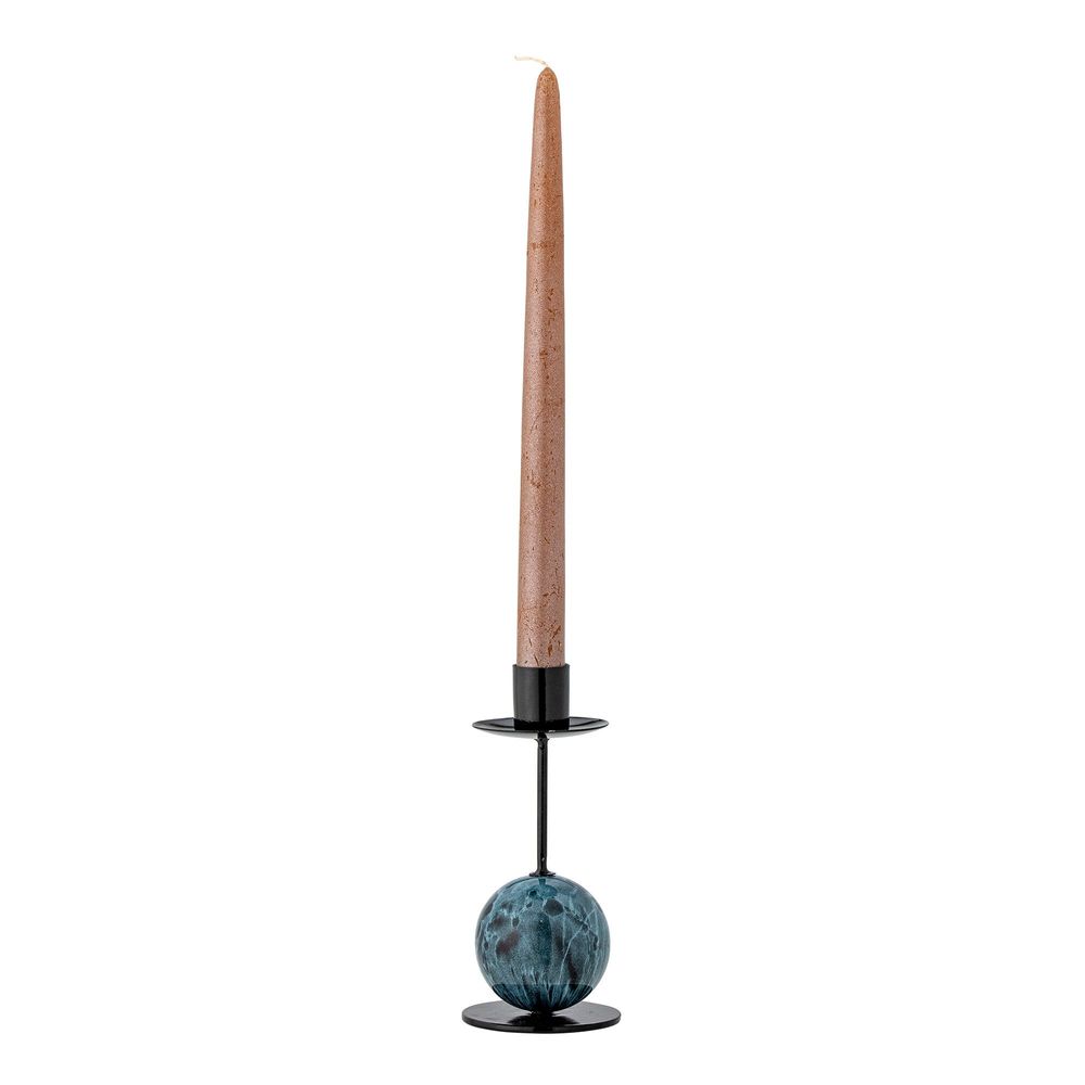 Bougeoirs et photophores - Jayda Bougeoir, Blue, Fer - BLOOMINGVILLE MULTIBRAND HOUSE