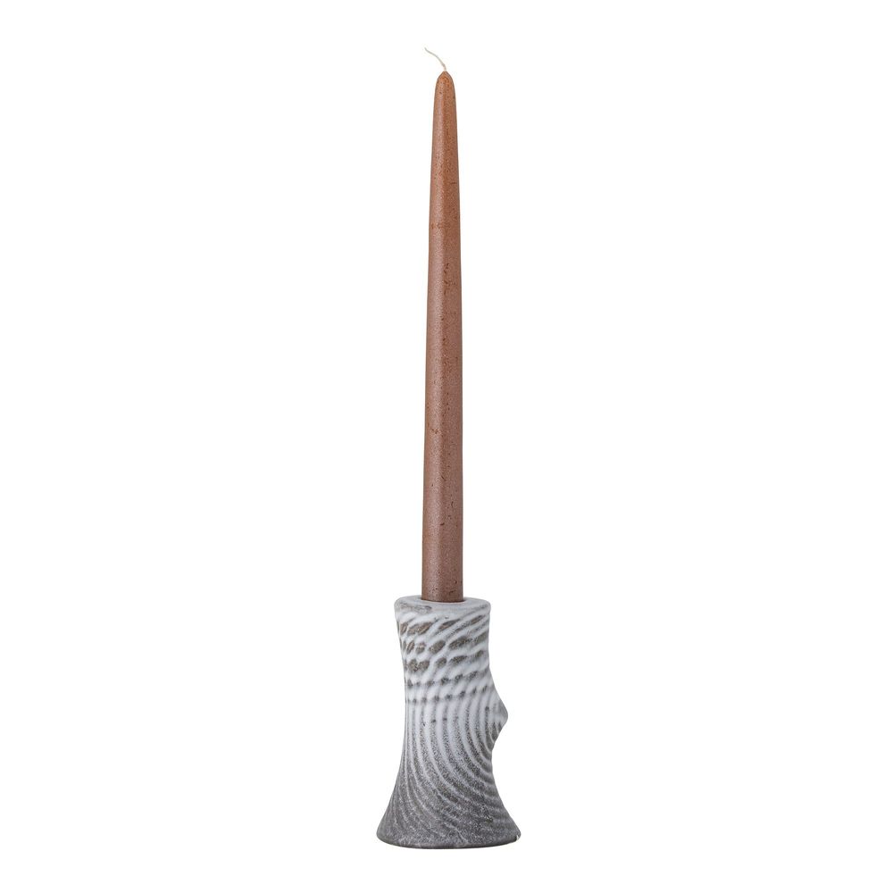 Bougeoirs et photophores - Raheem Bougeoir, Gris, Grès - BLOOMINGVILLE MULTIBRAND HOUSE
