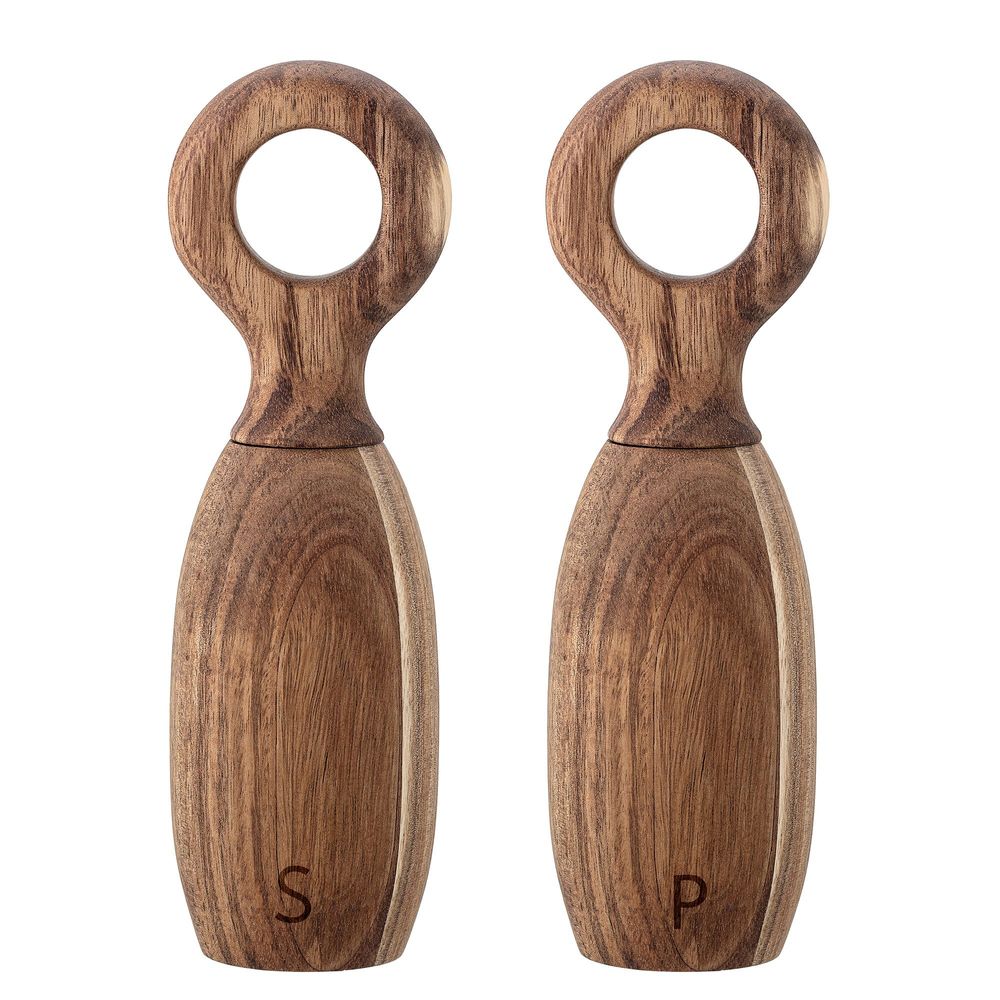 Couverts & ustensiles de cuisine - Martim Salt & Pepper Mill, Nature, Acacia Set - BLOOMINGVILLE MULTIBRAND HOUSE