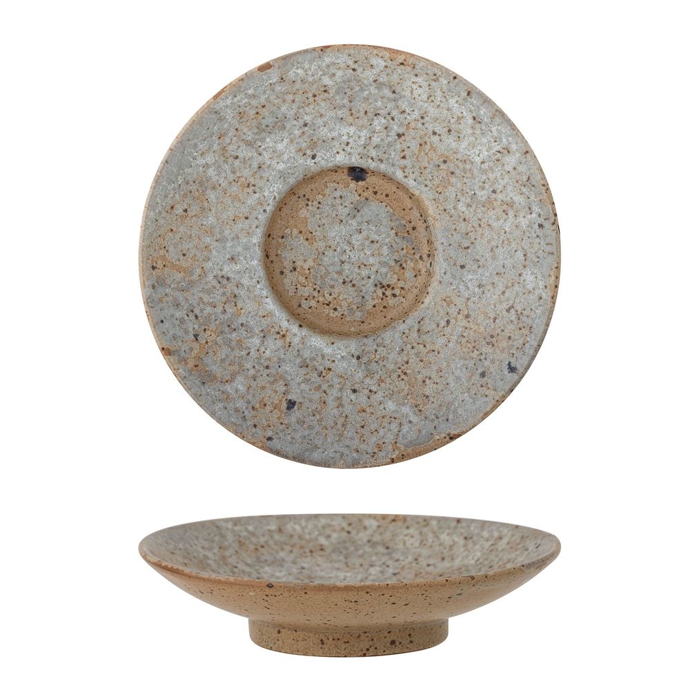 Bougeoirs et photophores  - Luuk Bougeoir, Gris, Grès  - BLOOMINGVILLE MULTIBRAND HOUSE