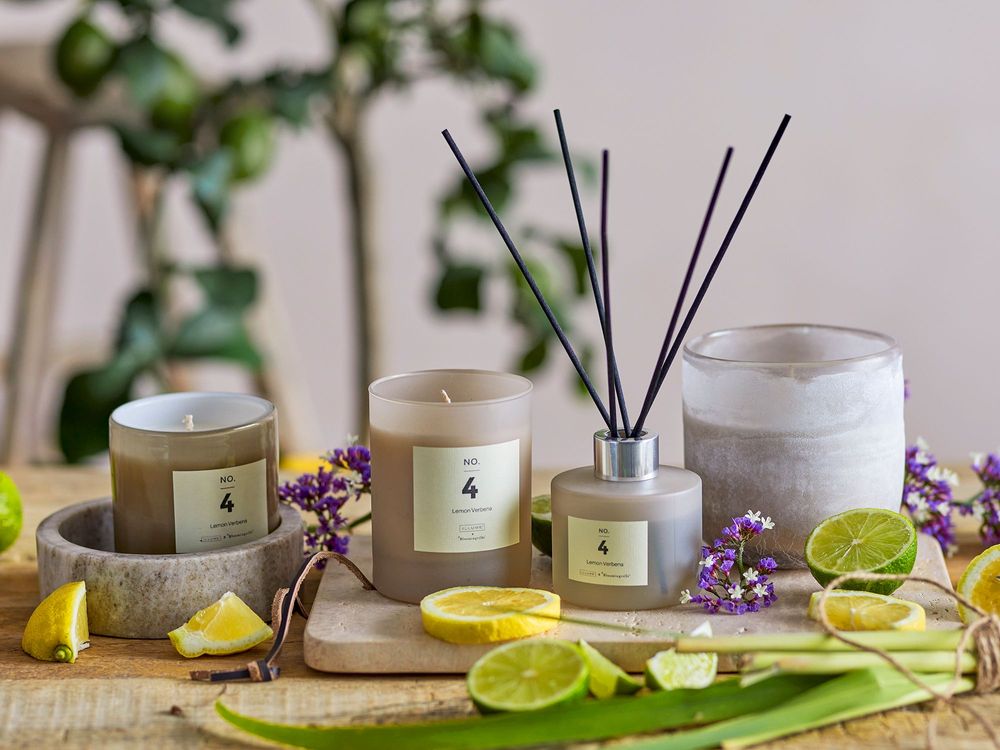 Scent diffusers - NO.4-Lemon Verbena Scent Diffuser, Nature, Liquid - ILLUME X BLOOMINGVILLE
