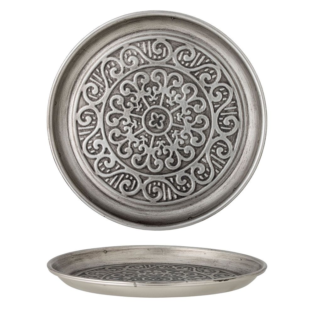 Plateaux - Maze Plateau, Argent, Métal - BLOOMINGVILLE MULTIBRAND HOUSE