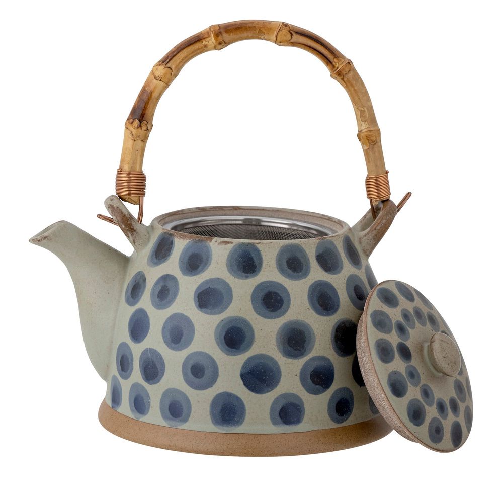 Couverts & ustensiles de cuisine - Tinni Théière, Blue, Grès - BLOOMINGVILLE MULTIBRAND HOUSE