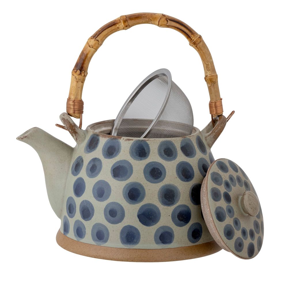 Couverts & ustensiles de cuisine - Tinni Théière, Blue, Grès - BLOOMINGVILLE MULTIBRAND HOUSE