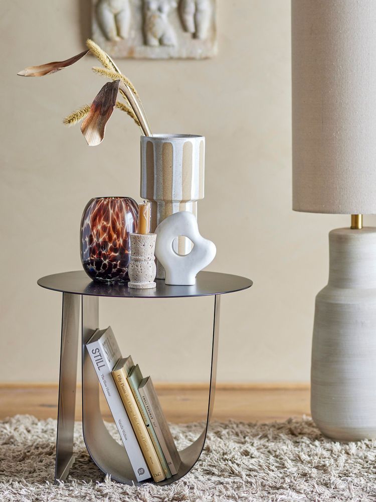 Vases - Awah Vase, Nature, Stoneware - BLOOMINGVILLE MULTIBRAND HOUSE