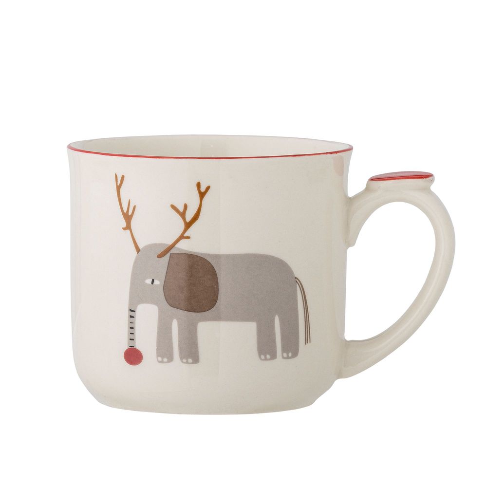Tasses et mugs - Valentin Tasse avec couvercle et passoire à thé, Rouge, Grès - BLOOMINGVILLE MULTIBRAND HOUSE