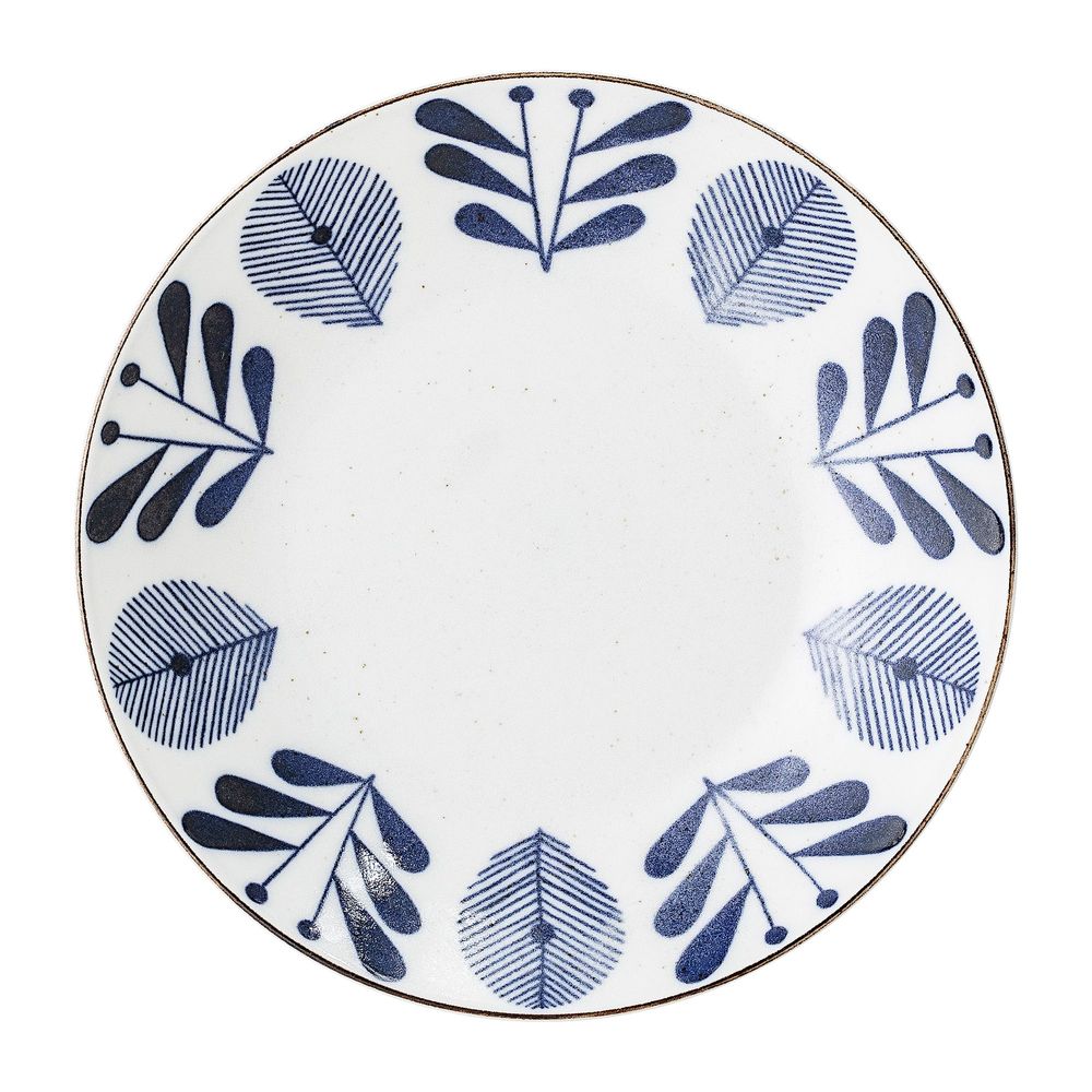 Everyday plates - Camellia Plate, Blue, Porcelain - CREATIVE COLLECTION