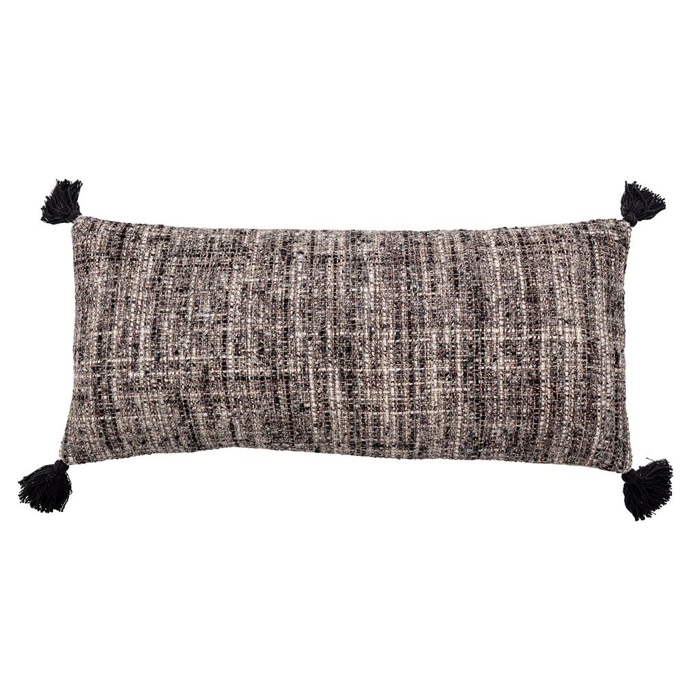 Coussins - Jerik Coussin, Noir, Coton - BLOOMINGVILLE MULTIBRAND HOUSE