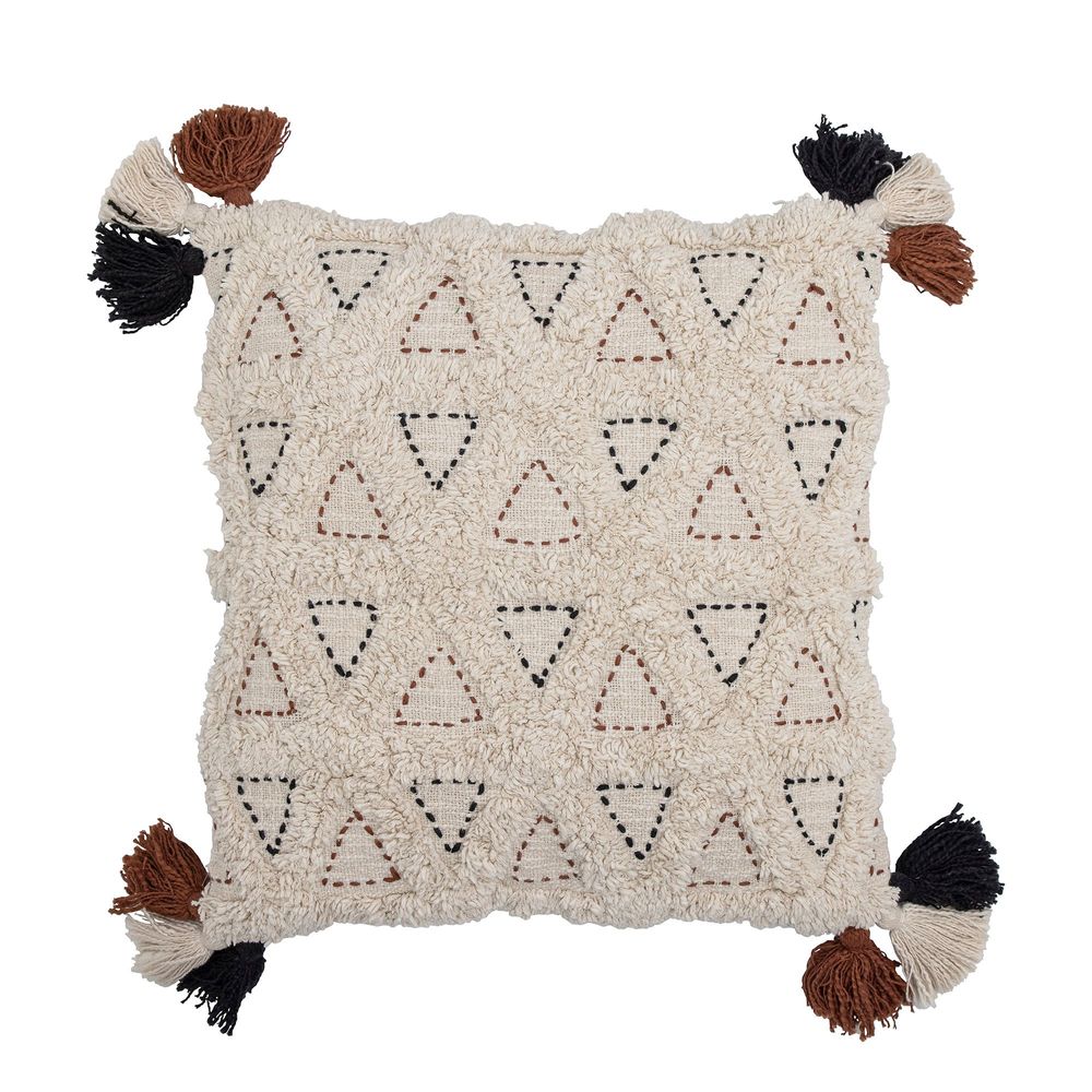 Coussins - Finja Coussin, Nature, Coton - CREATIVE COLLECTION