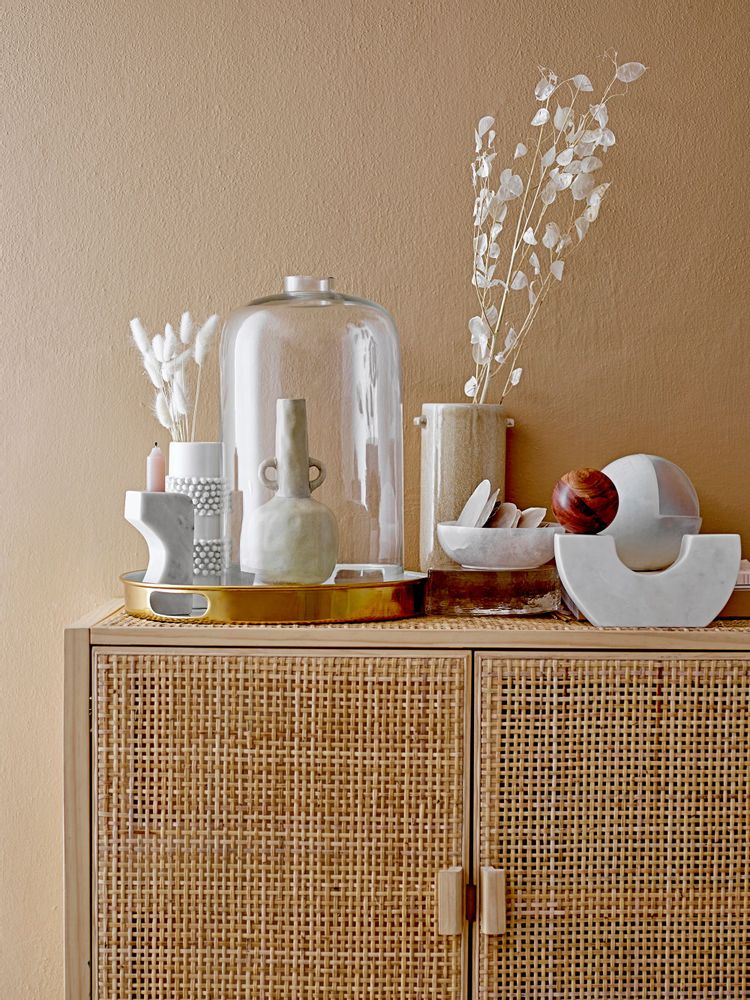 Vases - Barrit Vase, Blanc, Grès - BLOOMINGVILLE MULTIBRAND HOUSE