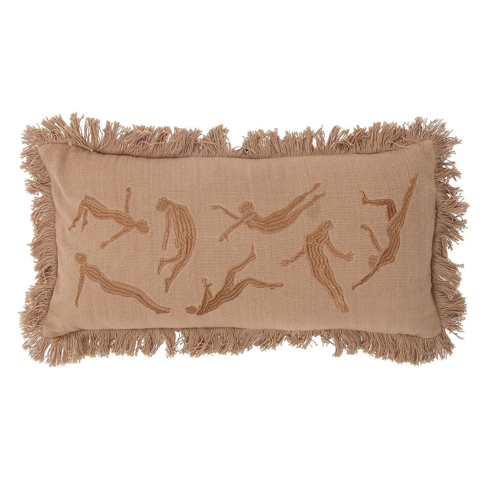 Coussins - Risca Coussin, Marron, Coton - BLOOMINGVILLE MULTIBRAND HOUSE