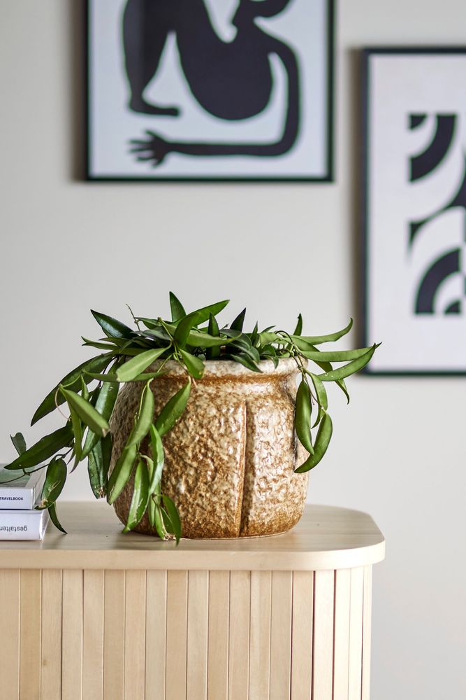 Pots de fleurs - Ritza Pot de fleurs, Marron, Grès  - BLOOMINGVILLE MULTIBRAND HOUSE
