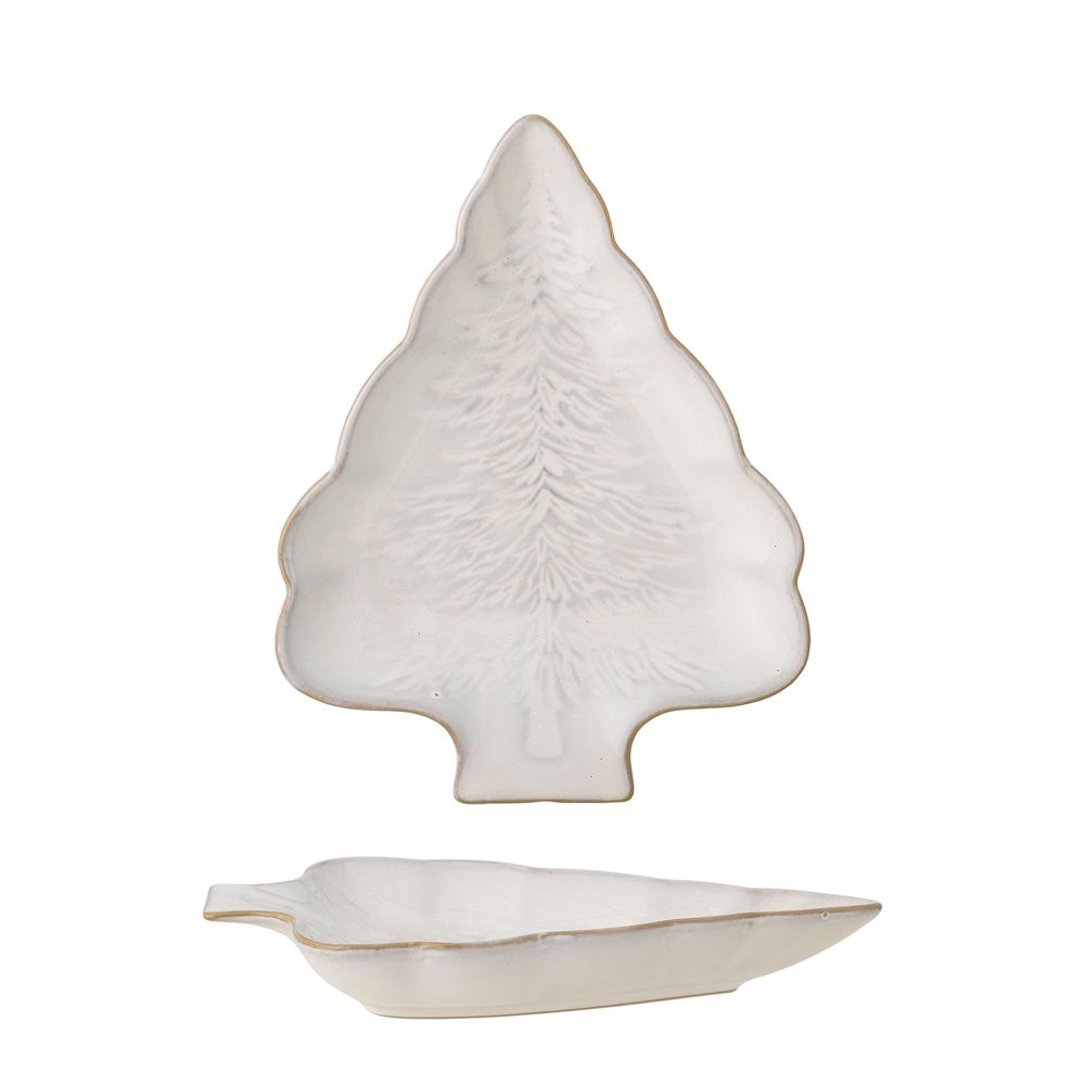 Couverts & ustensiles de cuisine - Winter Assiette de service, Nature, Grès - BLOOMINGVILLE MULTIBRAND HOUSE