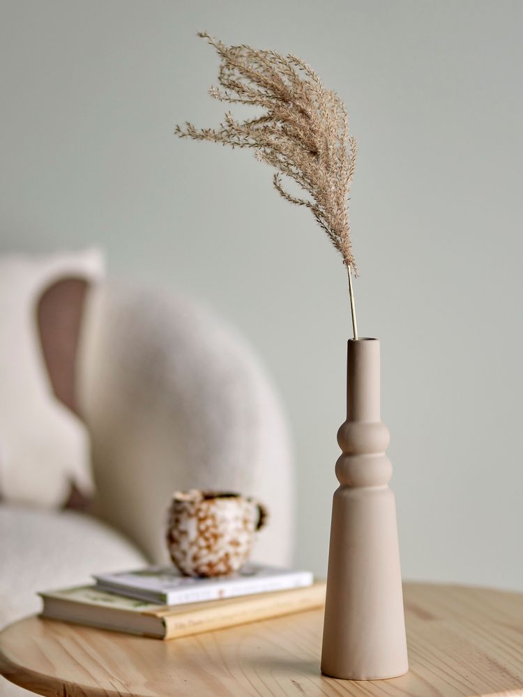Vases - Isolde Vase, Nature, Stoneware  - BLOOMINGVILLE MULTIBRAND HOUSE