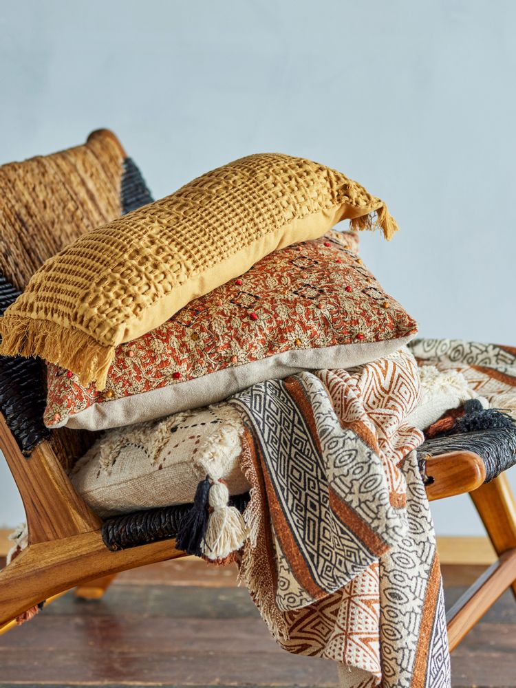 Coussins - Nicoletta Coussin, Marron, Coton - CREATIVE COLLECTION